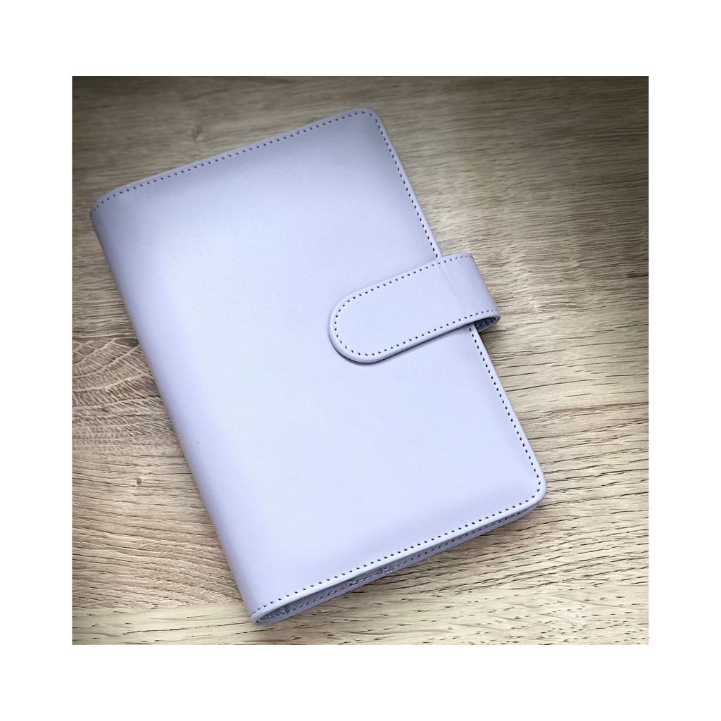 The Boutique Lilac Breeze Binder - A6 Faux Leather