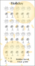 The Boutique Holiday Savings Tracker