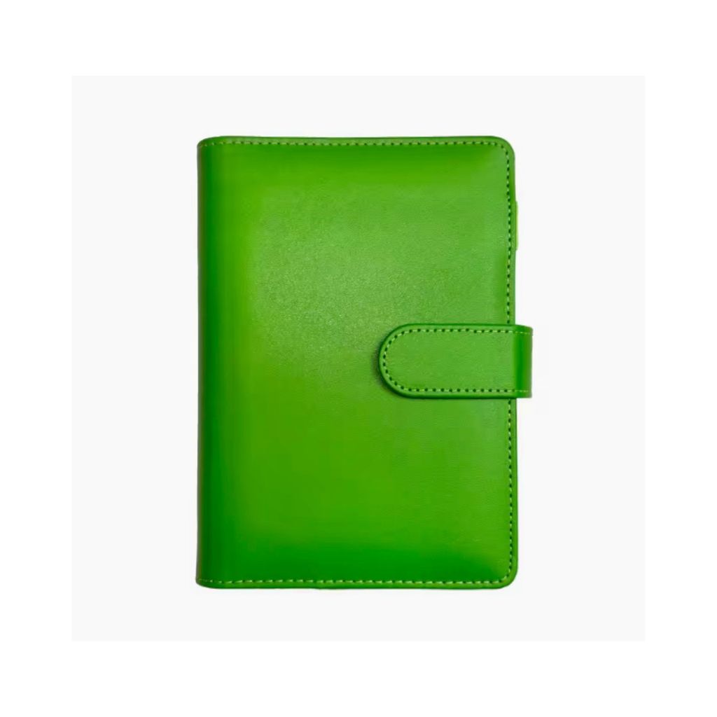The Boutique Hunter Green Binder - A6 Faux Leather