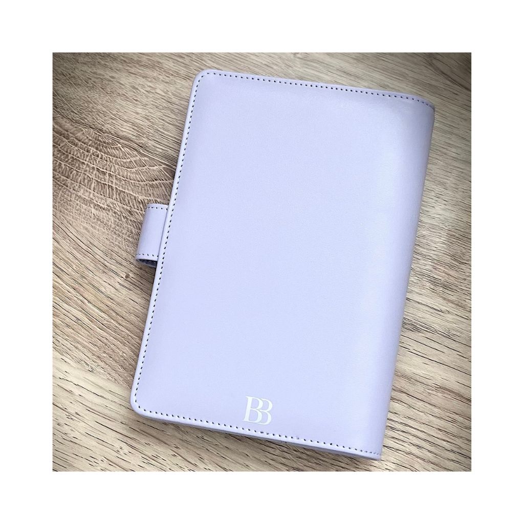 The Boutique Lilac Breeze Binder - A6 Faux Leather