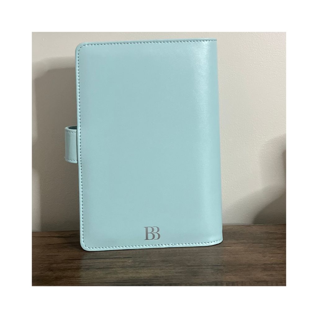 The Boutique Dreamy Blue Binder - A6 Faux Leather