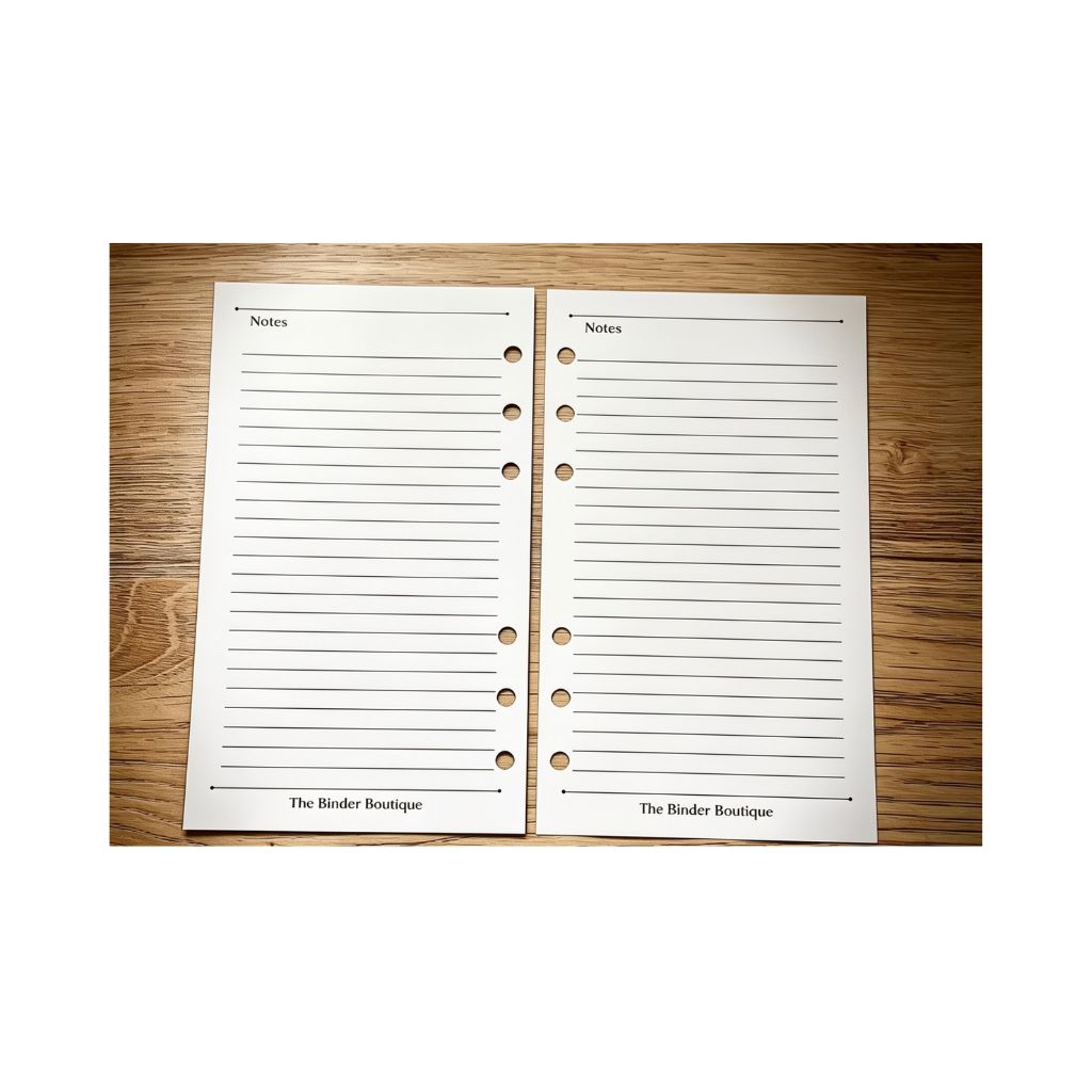 The Boutique Notes - A6