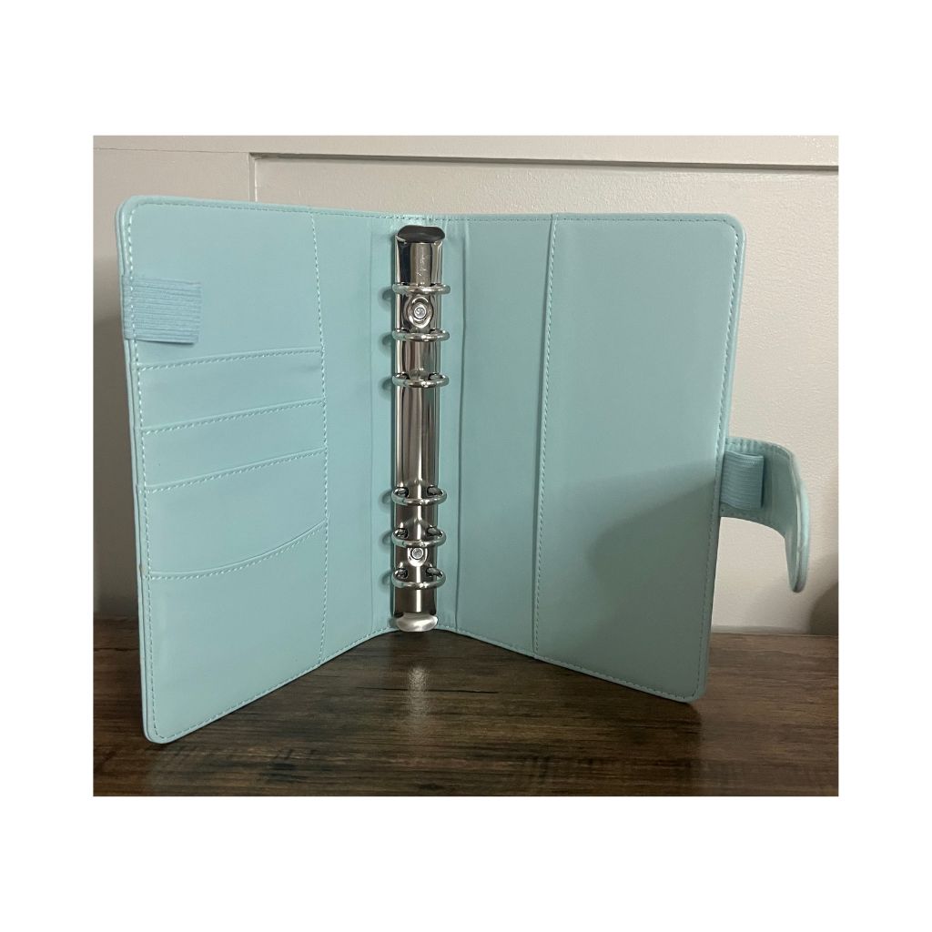 The Boutique Dreamy Blue Binder - A6 Faux Leather