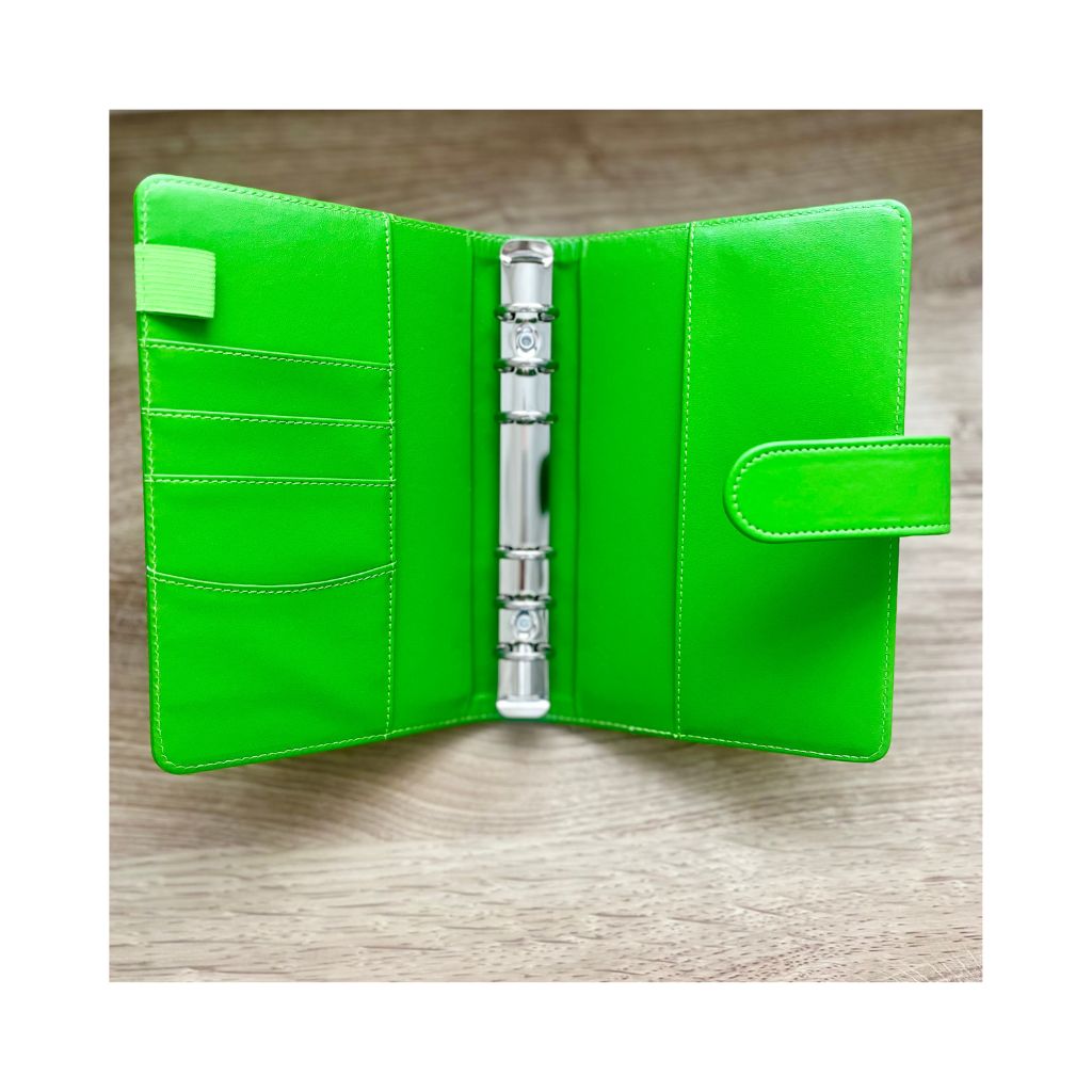 The Boutique Hunter Green Binder - A6 Faux Leather