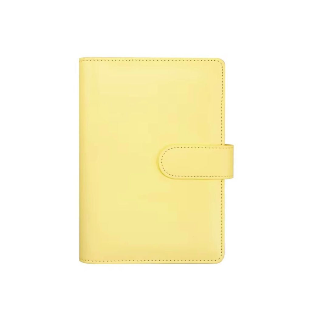 The Boutique Buttercup Yellow Binder - A6 Faux Leather
