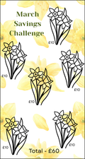 The Boutique March Savings Challenge Tracker
