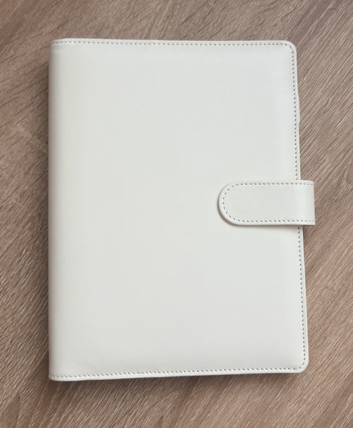 The Boutique Arctic White Binder