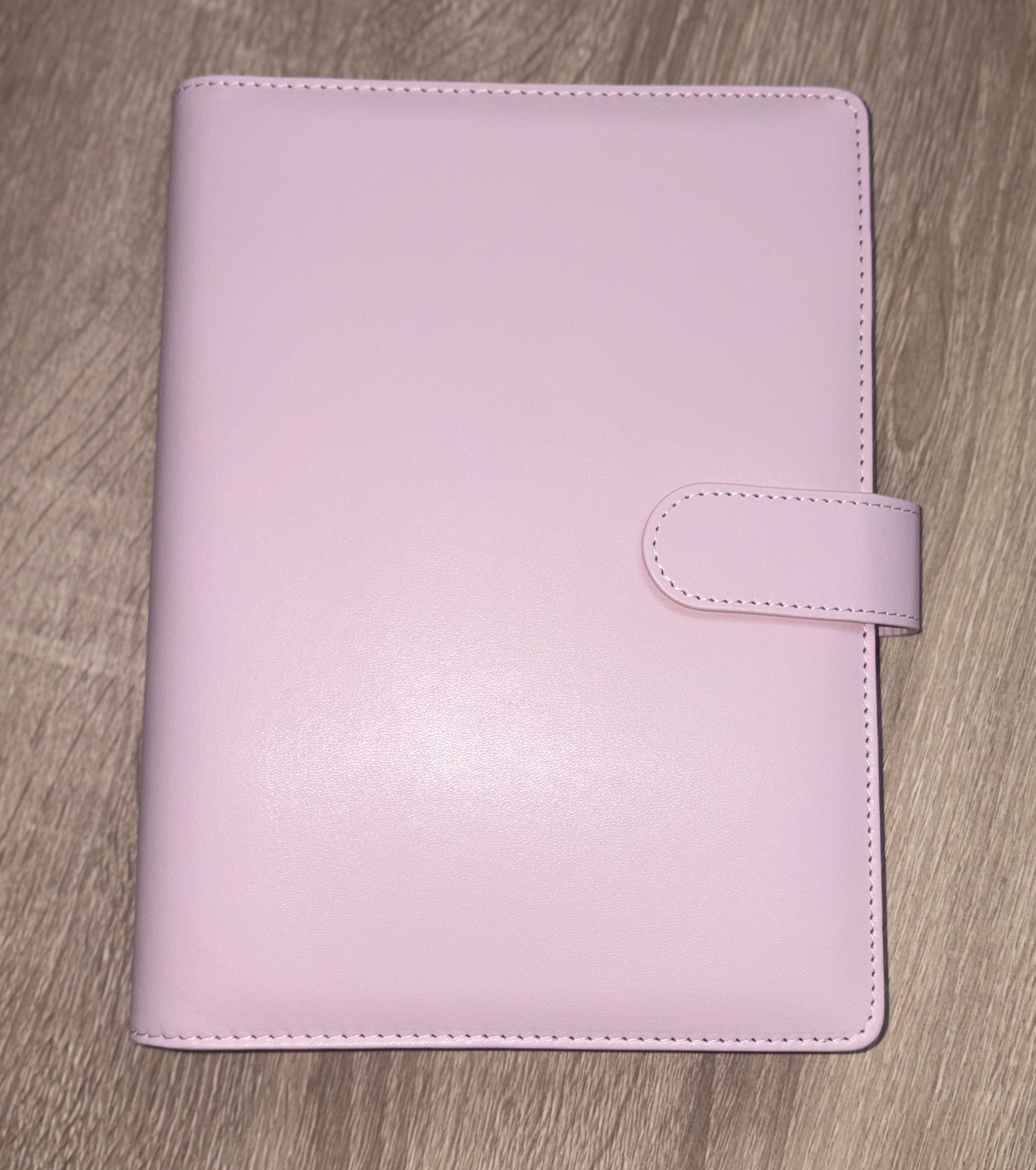 The Boutique Cotton Candy Pink Binder