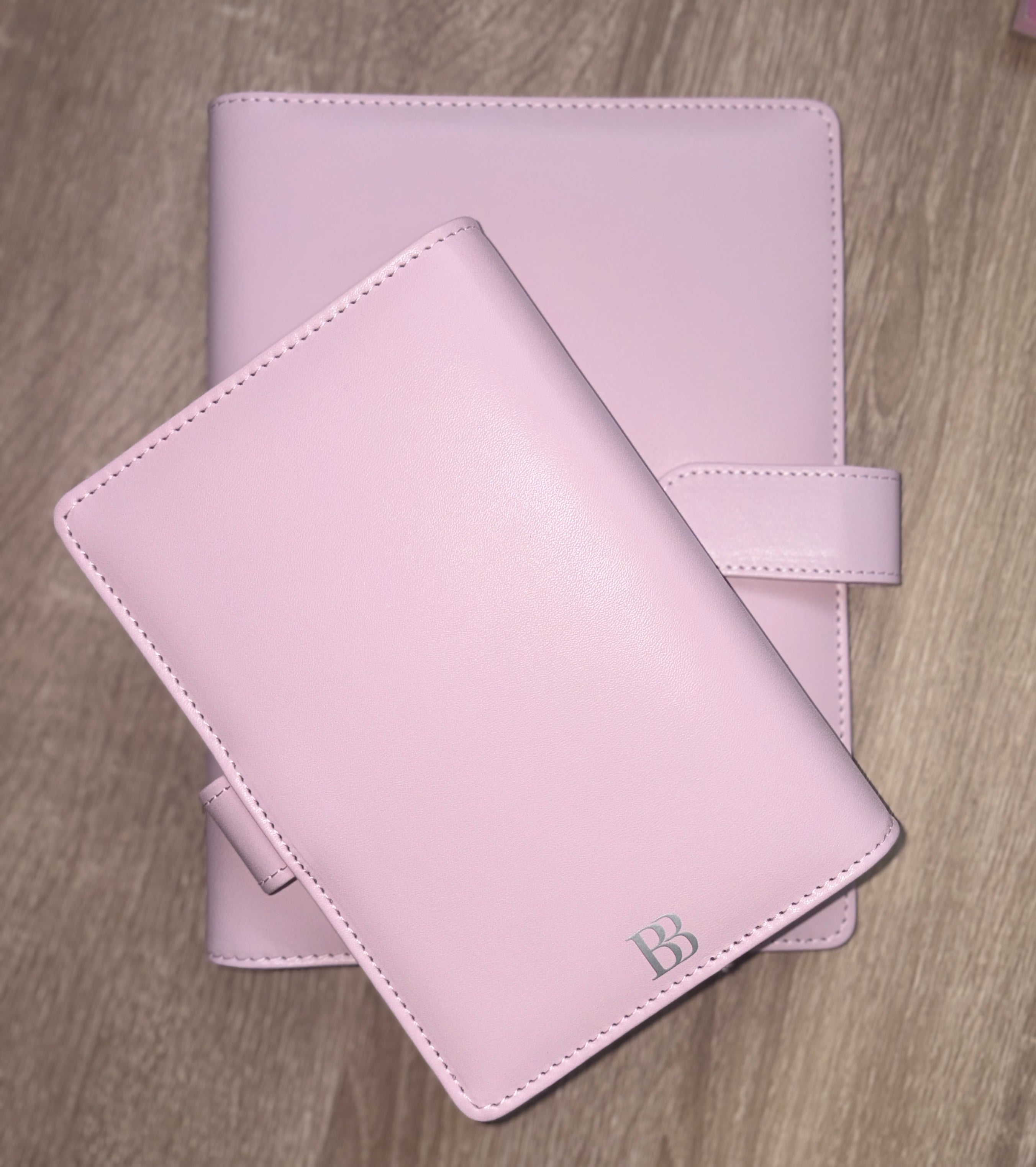The Boutique Cotton Candy Pink Binder